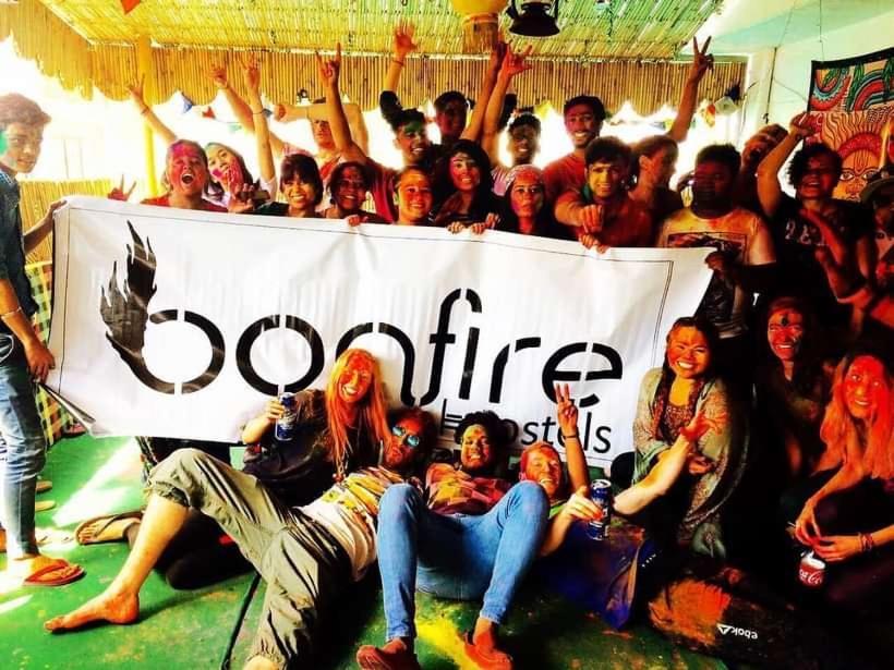 Bonfire Hostels Rishīkesh Zewnętrze zdjęcie